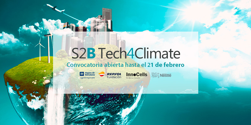 Convocatoria abierta S2B Tech4Climate